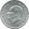 Монета 10 лир 1984 год, .  Турция.