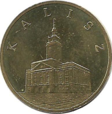  Калиш. Монета 2 злотых, 2006 год, Польша.