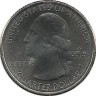 Национальный заповедник Толлграсс-Прери (Tallgrass Prairie). Вермонт. Монета 25 центов (квотер), (P). 2020 год, США. UNC.