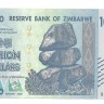Зимбабве. Банкнота 1 000 000 долларов. 2008 год. UNC.  