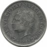 Монета 1 крона. 2001 год, Швеция.  