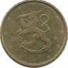 Монета 10 центов 2012 год, Финляндия.  