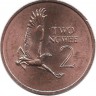 Замбия. Монета 2 нгве. 1983 год, UNC.