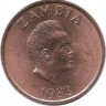 Замбия. Монета 2 нгве. 1983 год, UNC.