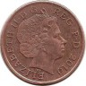 Монета 1 пенни 2010 год. Великобритания.