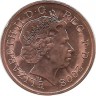 Монета 1 пенни 2008 год. Великобритания.