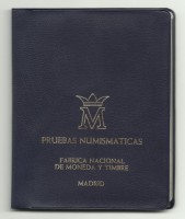 Набор монет Испании (4 шт.) в нумизматической упаковке. 1979 год, Испания. UNC.