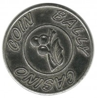 Игровой жетон "Bally Casino Coin".