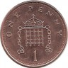 Монета 1 пенни 2000 год. Великобритания.