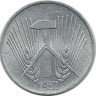 Монета 1 пфенниг. 1952 год, ГДР.  A - Берлин.