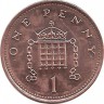 Монета 1 пенни 1994 год. Великобритания.