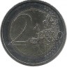 Мекленбург-Передняя Померания. Утес Кёнигштуль. Королевское кресло. Монета 2 евро, 2024 год, (D) . Германия. UNC.