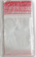 Пакеты с защелкой (грипперы), 100 шт., формат 6 см* 8 см