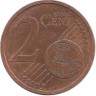 Монета 2 цента. 2009 год (D), Германия.  
