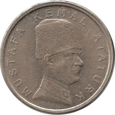 Монета 100 000 лир 2000 год,  Турция. 