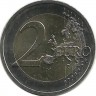  30 лет Флагу Европы. Монета 2 евро. 2015 год, Нидерланды. UNC.