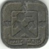 Монета 5 центов 1942г. Нидерланды