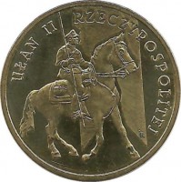 Улан. Монета 2 злотых  2011 год, Польша.