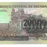 Никарагуа. Банкнота  200 000 кордоба 1985 год.  1990 год. UNC.  