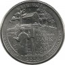 Национальное историческое место Ферма Дж. А. Вейра. Weir Farm. Монета 25 центов (квотер), (P). 2020 год, США. UNC.