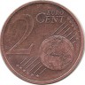 Монета 2 цента. 2013 год (G), Германия.  