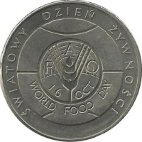 Польша 50 злотых 1981 г. FAO
