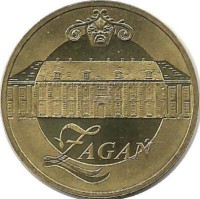 Жагань.  Монета 2 злотых, 2006 год, Польша.