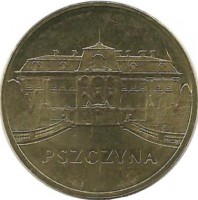 Пшчыня.  Монета 2 злотых, 2006 год, Польша.