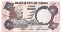Нигерия. Банкнота  5  найра  2004 год.  UNC. 
