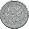 Монета 1 злотый, 1990 год, Польша.​