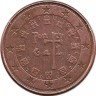 Португалия. 1 цент, 2007 год.