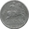 Монета 10 сентимов.1945 год, Испания.