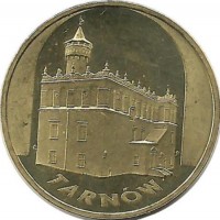  Тарнув. Монета 2 злотых, 2007 год, Польша.