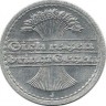 Монета 50 пфеннигов. 1921 год (J), Веймарская республика.