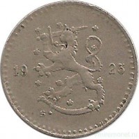 Монета 25 пенни.1925 год, Финляндия.