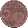 Кипр. Муфлоны. Монета 5 центов. 2009 год.  