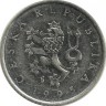 Монета 1 крона. 1995 год, Чехия.