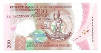Вануату. Полимерная банкнота 200 вату. 2014 год. UNC.  