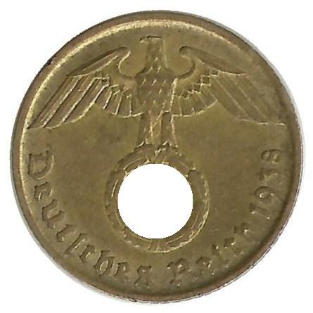 Германия 5 пфеннигов 1938 г. (B)