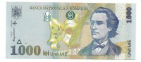 Румыния.  Банкнота 1000 лей. 1998 год. UNC. 