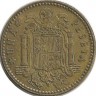 Монета 1 песета, 1963 год. (1965г.) Испания.
