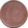 Монета 1 цент 2005 год, собор Святого Иакова. Испания.