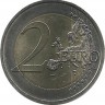 50-летие моста имени 25 апреля. Монета 2 евро. 2016 год, Португалия. UNC.