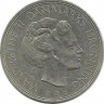 Монета 1 крона. 1983 год, Дания. R;B