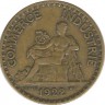 2 франка. 1922 год, Франция.