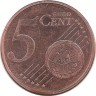 Монета 5 центов. 2012 год (F), Германия. 