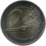 Путь Эстонии к независимости. (100-летие независимости). Монета 2 евро, 2017 год, Эстония. UNC.