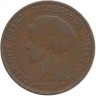 Монета 10 сантимов. 1930 год, Люксембург.
