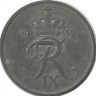 Монета 2 эре. 1959 год, Дания. C;S.