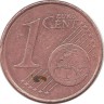 Франция. Монета 1 цент. 2007 год.  